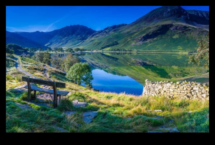 الصفاء على ضفاف البحيرة: استكشاف مناظر البحيرة الهادئة