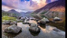 الصفاء على ضفاف البحيرة: استكشاف مناظر البحيرة الهادئة