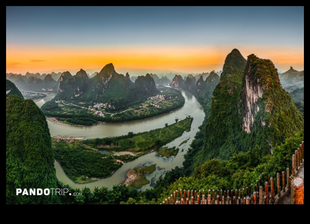 المياه المتدفقة: استكشاف مناظر النهر والبحيرة