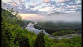 المياه المتدفقة: استكشاف مناظر النهر والبحيرة