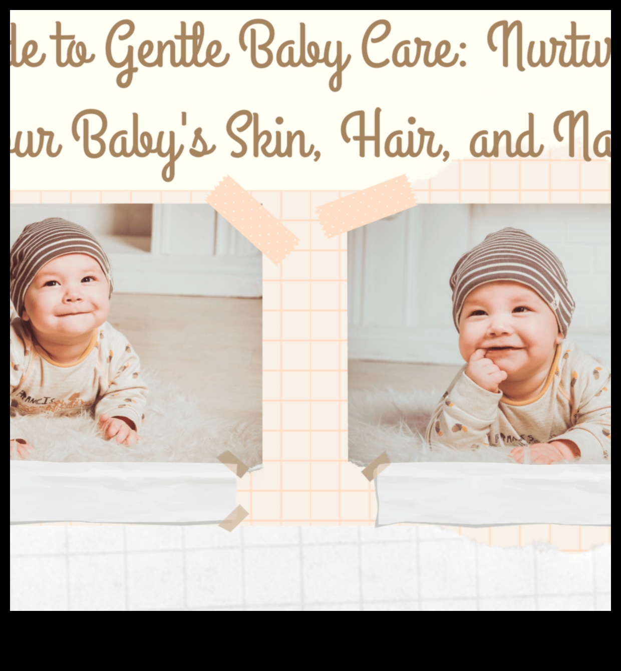 الاستمالة اللطيفة: العناية بالبشرة أثناء نمو الطفل