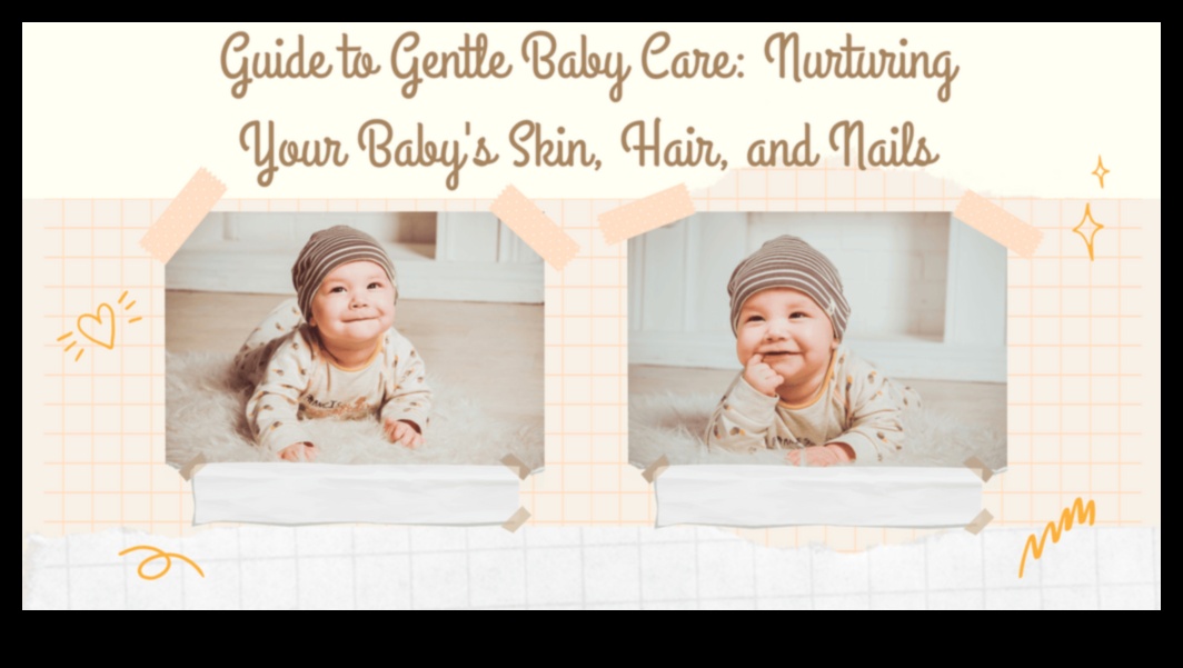 الاستمالة اللطيفة: العناية بالبشرة أثناء نمو الطفل