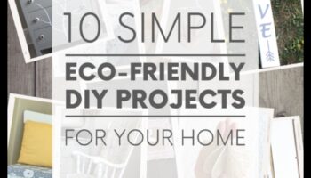 صياغة منزل أخضر: مشاريع DIY لحياة مستدامة