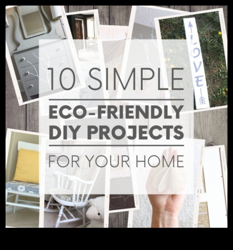 صياغة منزل أخضر: مشاريع DIY لحياة مستدامة