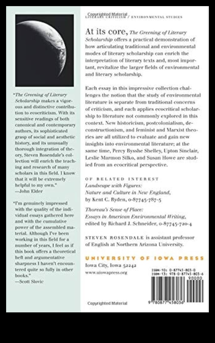 الأوديسة الأدبية الثانية: استمرار تأثير الطبيعة عبر الأعمال المكتوبة المتنوعة