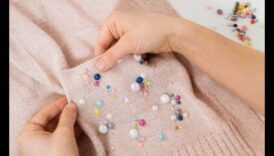 زن الأعمال اليدوية: ملابس وإكسسوارات للاسترخاء