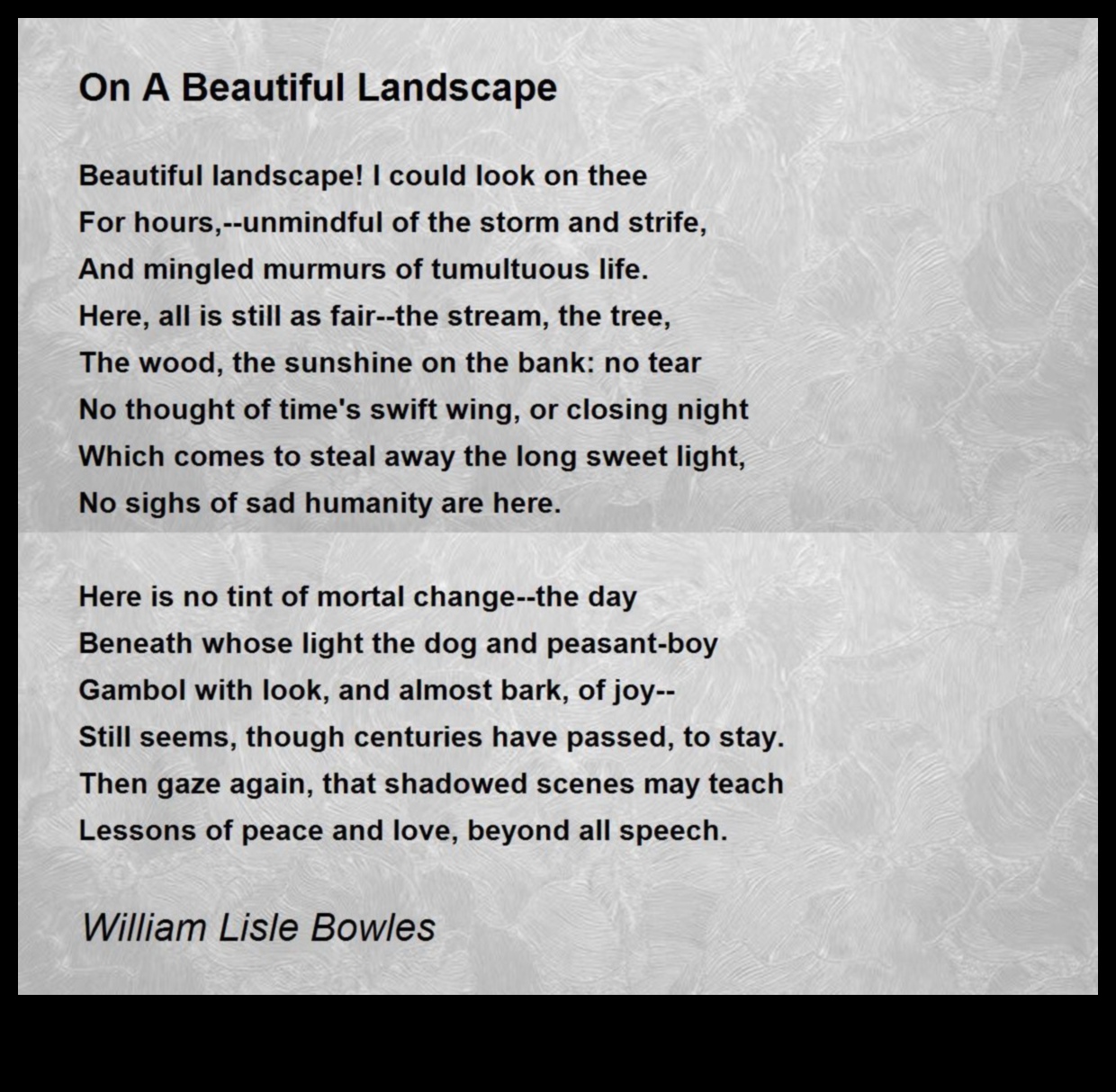 الخيال الشعري: أبيات مستوحاة من جمال المناظر الطبيعية