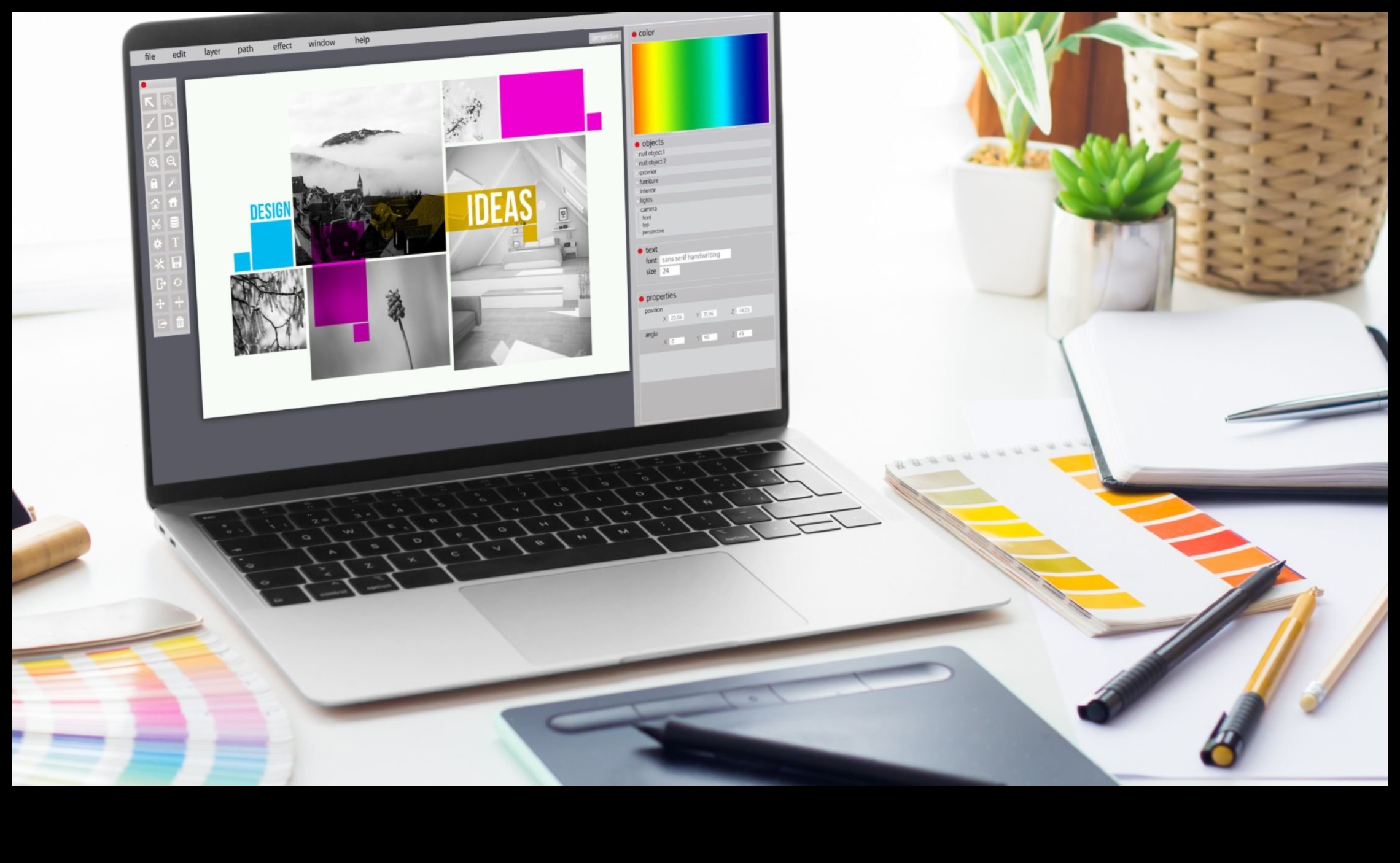إتقان بساطتها: التصميم الجرافيكي في البساطة