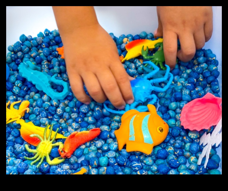 بن بليس الحسي: أعمال يدوية إبداعية للأطفال للاستكشاف الحسي