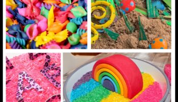 بن بليس الحسي: أعمال يدوية إبداعية للأطفال للاستكشاف الحسي