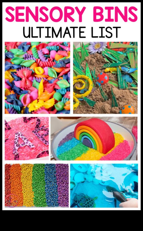 بن بليس الحسي: أعمال يدوية إبداعية للأطفال للاستكشاف الحسي