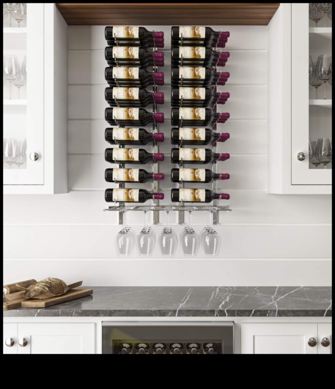 صياغة رفوف النبيذ الخشبية: تخزين DIY للخمرات الخاصة بك