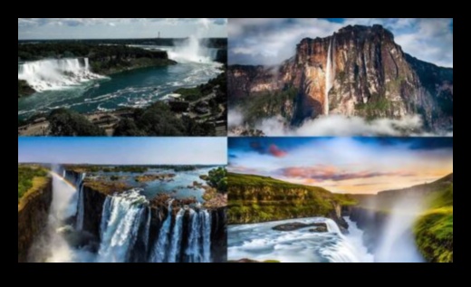 ما هو الدور الذي تلعبه الشلالات في تشكيل جماليات المناظر الطبيعية؟