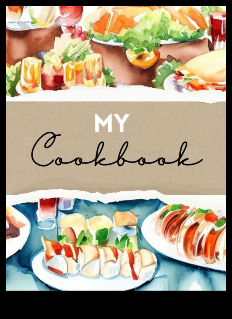 سجلات الطبخ الإبداعية: سجل رحلتك الطهي مع أفكار الوصفات