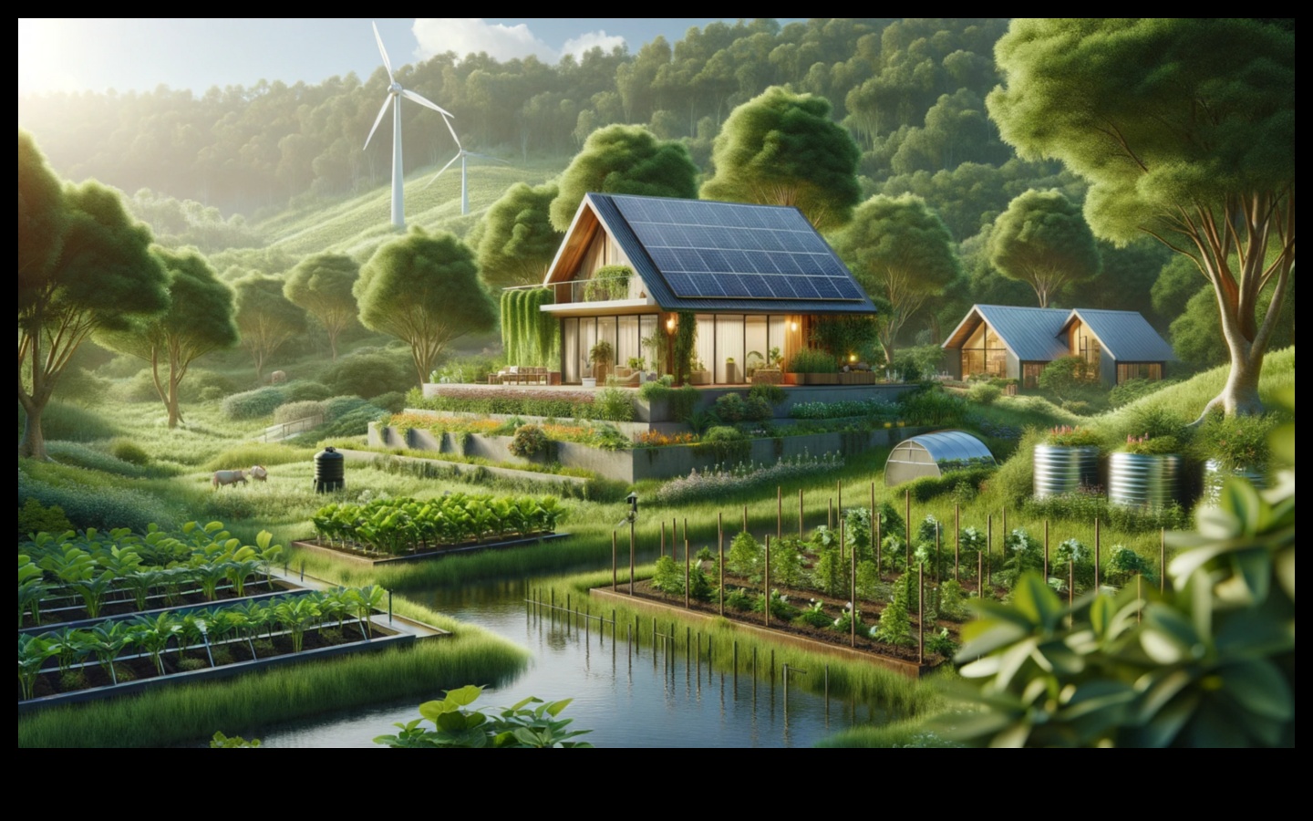 الحواف المستدامة: تصميم المناظر الطبيعية من أجل غد أكثر خضرة