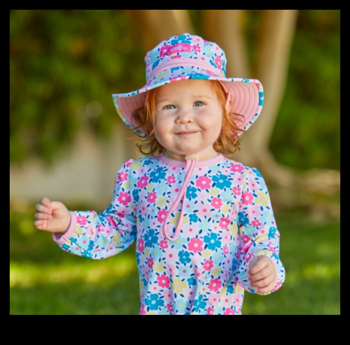 القبعات السماوية: الحماية من الشمس لصحة الطفل