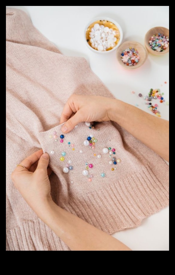 زن الأعمال اليدوية: ملابس وإكسسوارات للاسترخاء